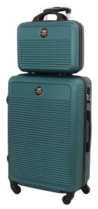 WALIZKA ŚREDNIA+KUFEREK MODEL GRAVITT 8821 