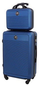 WALIZKA ŚREDNIA+KUFEREK MODEL GRAVITT 8821 