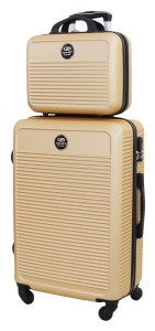 WALIZKA ŚREDNIA+KUFEREK MODEL GRAVITT 8821  