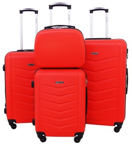 WALIZKI KOMPLET 4w1 MODEL GRAVITT 0602 CZERWONY
