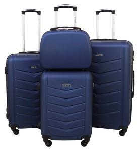 WALIZKI KOMPLET 4w1 MODEL GRAVITT 0602 GRANATOWY