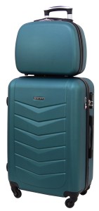 WALIZKA ŚREDNIA+KUFEREK MODEL GRAVITT 0602 