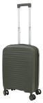 Walizka mała zielona z poszerzeniem Gravitt polipropylen 251