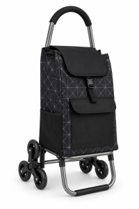  Wózek na zakupy Gravitt S30PA aluminiowy na kółkach na schody 
